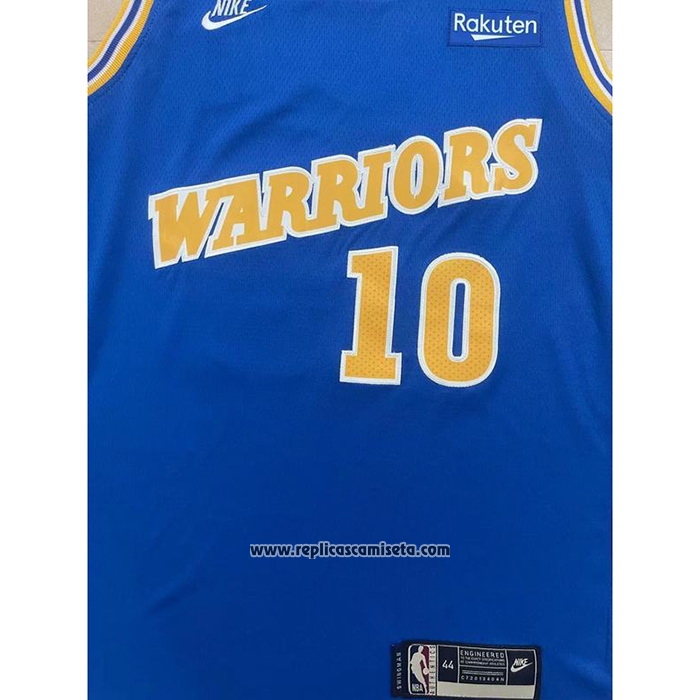 Camiseta Golden State Warriors Tim Hardaway #10 Classic 2022-23 Azul